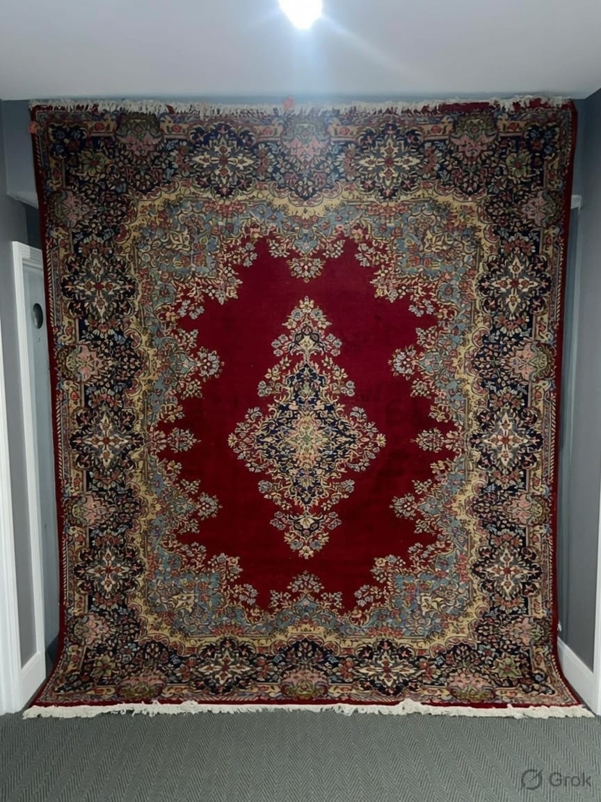 Persian kerman rug