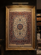 Authetic Persian seirafian rug signed by Master Weaver