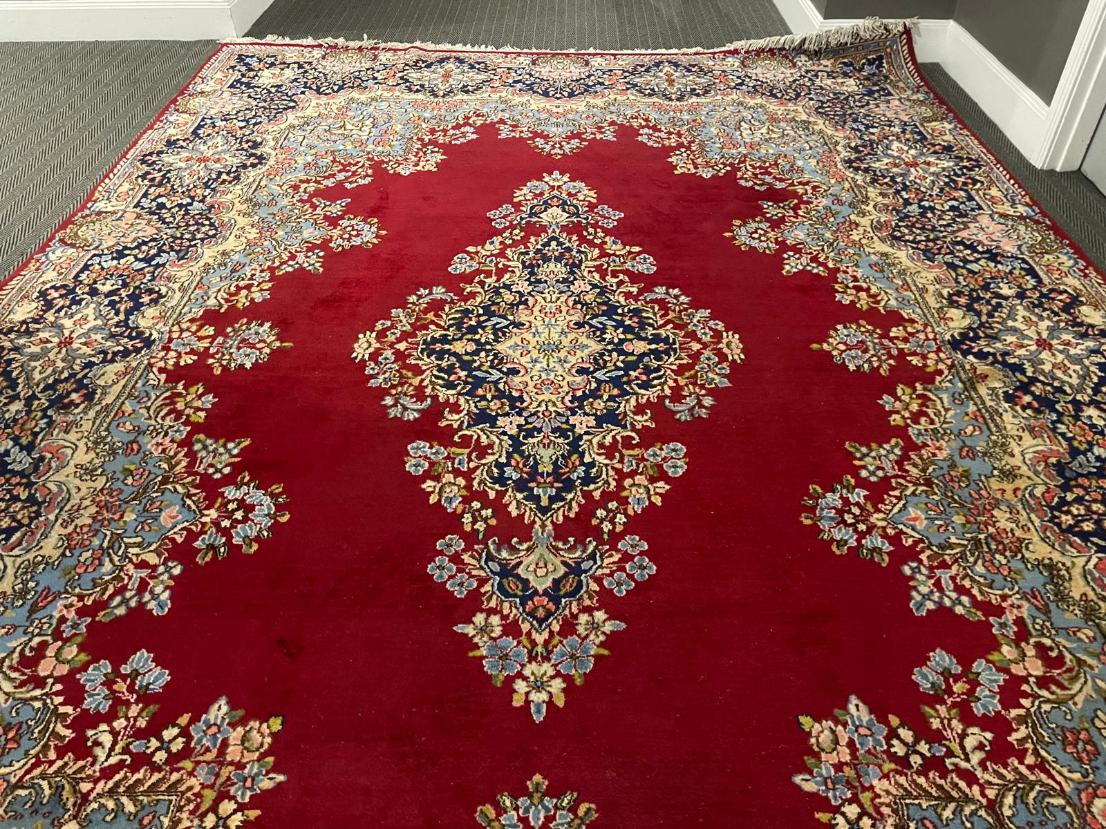 Persian kerman rug